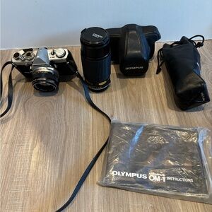 Olympus OM-1 50mm F/1.8 Osawa 75-150 MM Lens Case Works Manual